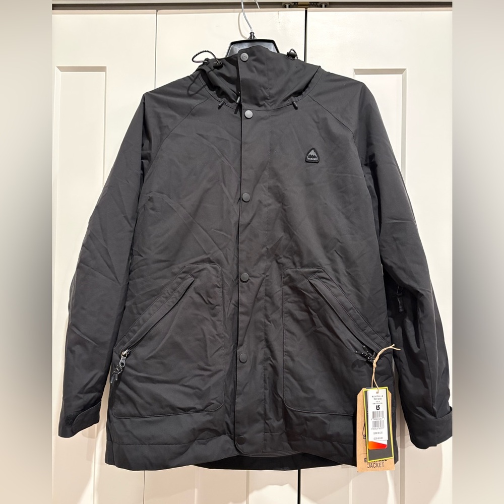 NWT Burton Eastfall Women's Black Insulated Ski Snowboard Parka - Picture 3 of 12